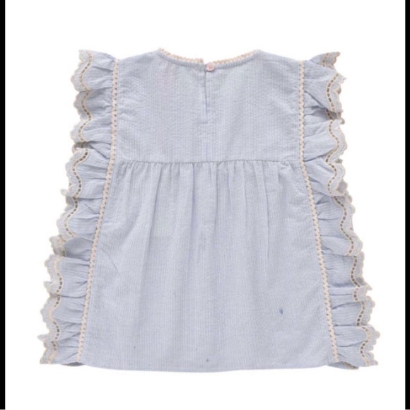 Love Made Blue Ruffle Top - Picture 2 of 5